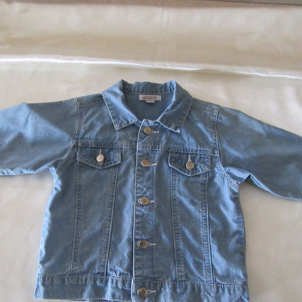 Baby Boy Vintage Light blue jean coat- Lapierre Collection